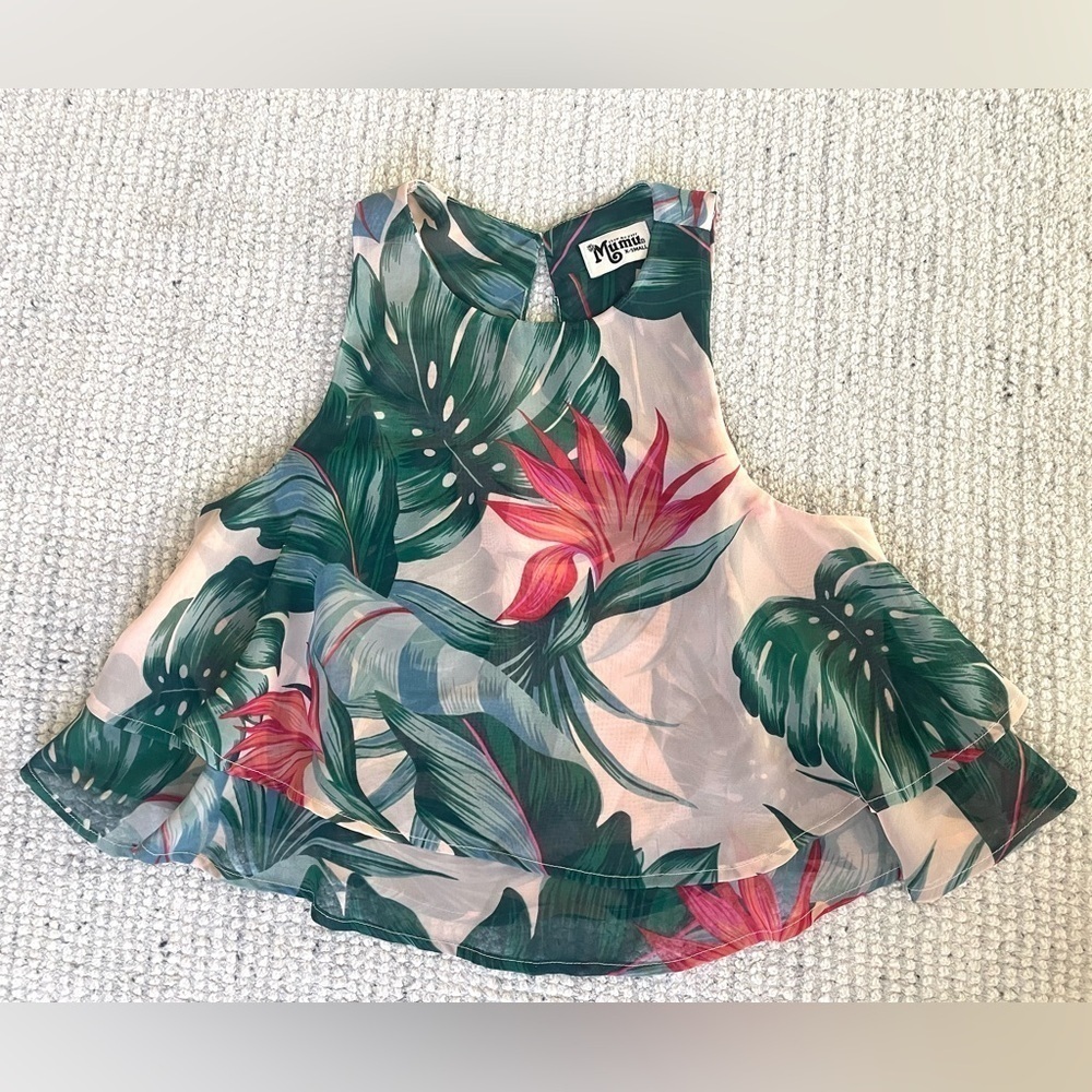 Show Me Your Mumu Kauai Kisses Crop Top - Picture 2 of 8